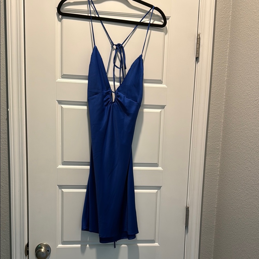 Dynamite Blue Mini Dress
